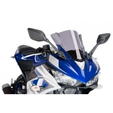 Z-RACING SCREEN FOR YAMAHA YZF-R3 2015-2018 - SMOKE Z-RACING SCREEN FOR YAMAHA YZF-R3 2015-2018 - SMOKE